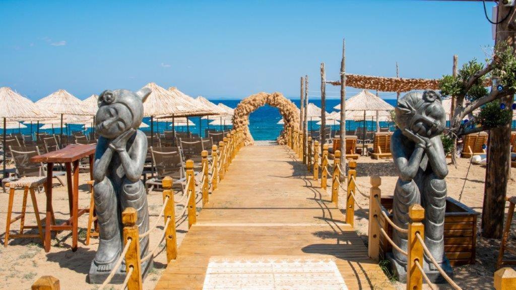 Club Kavala Beach Hotel Assos Esterno foto