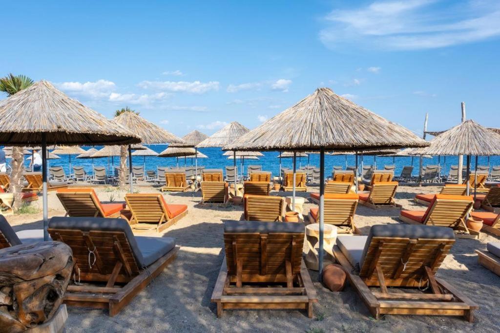 Club Kavala Beach Hotel Assos Esterno foto