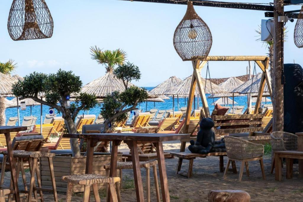 Club Kavala Beach Hotel Assos Esterno foto