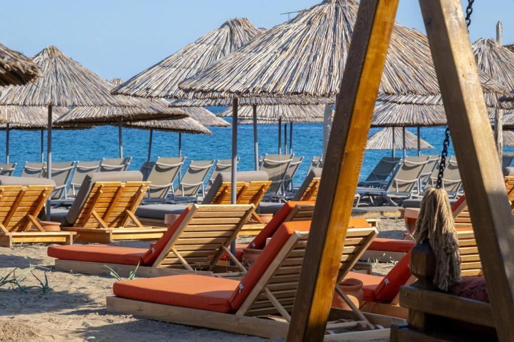 Club Kavala Beach Hotel Assos Esterno foto