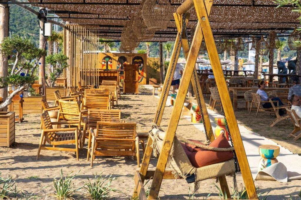 Club Kavala Beach Hotel Assos Esterno foto
